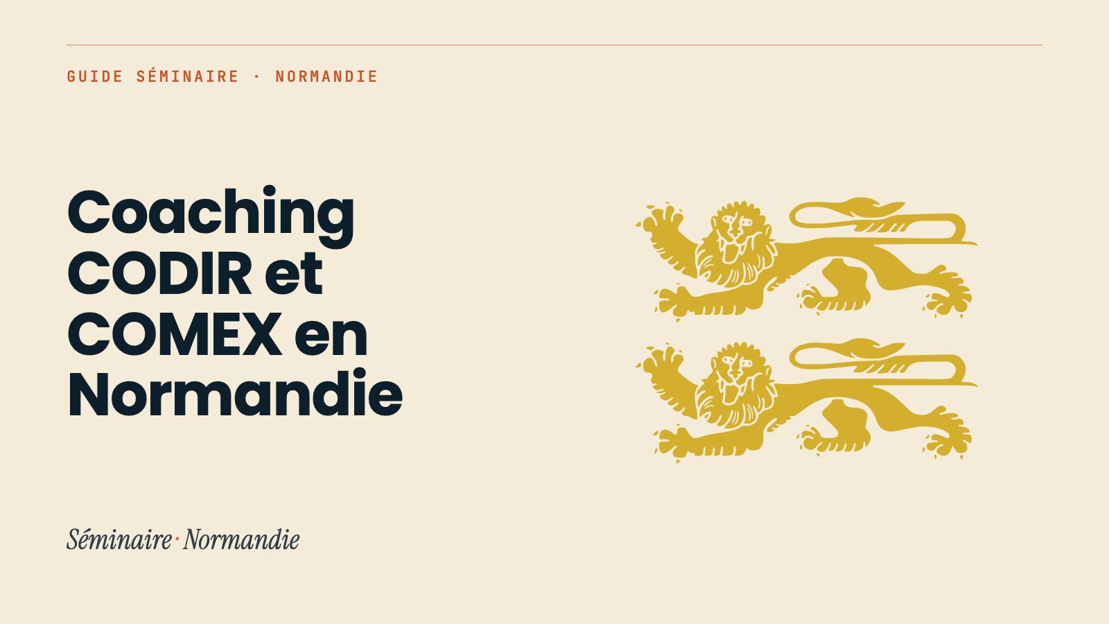 Coaching CODIR et COMEX en Normandie : équicoaching le matin, Futur Désiré® l'après-midi